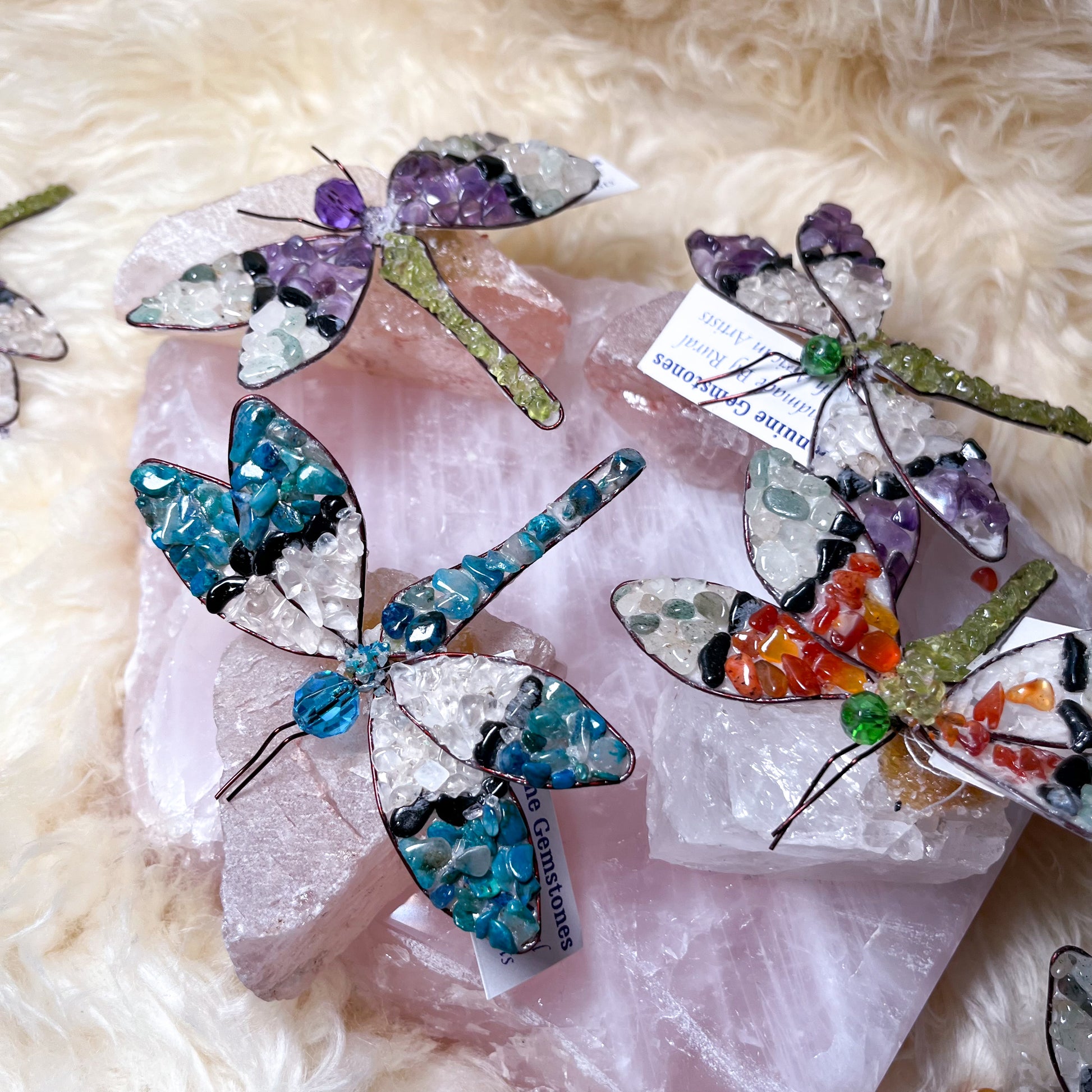 Crystal Chips Dragonflies