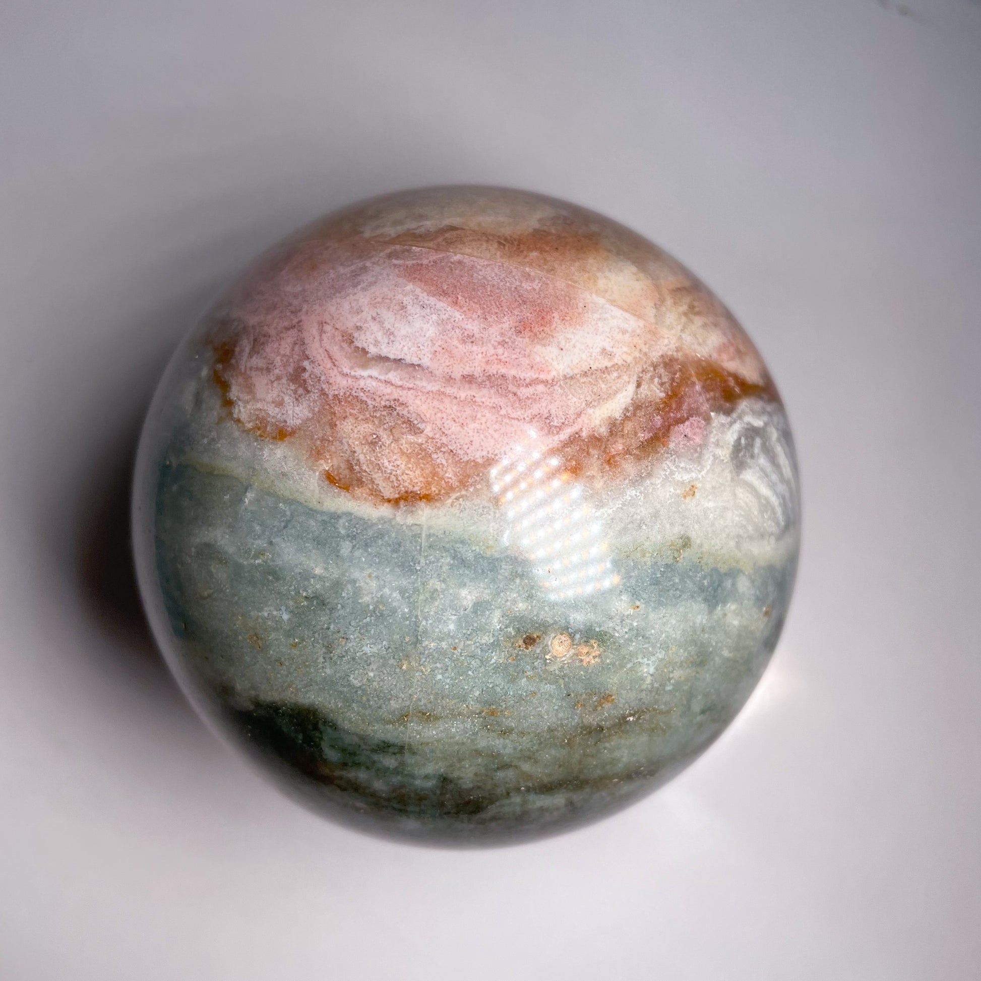 Polychrome Jasper sphere