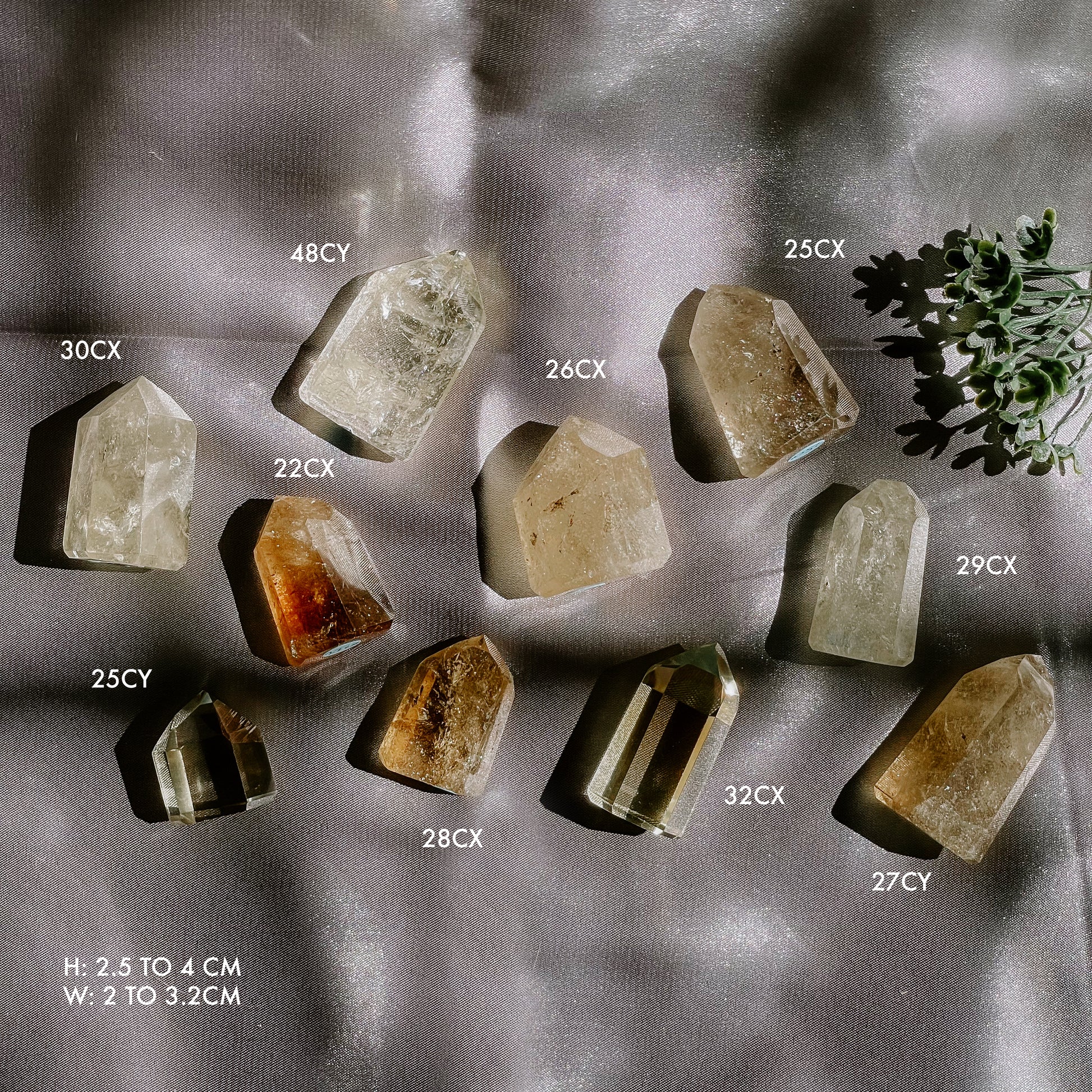 Gorgeous Citrine Towers