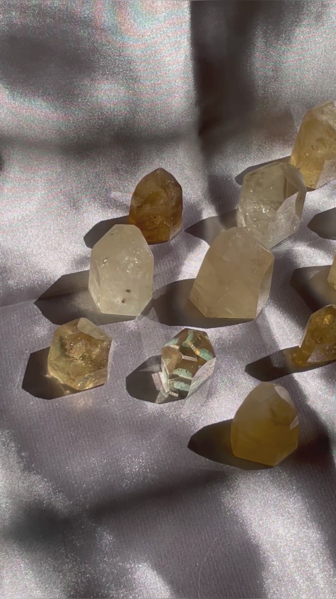 Gorgeous Citrine Towers