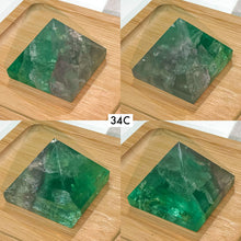 Load image into Gallery viewer, Fluorite Pyramids for Decision-making
