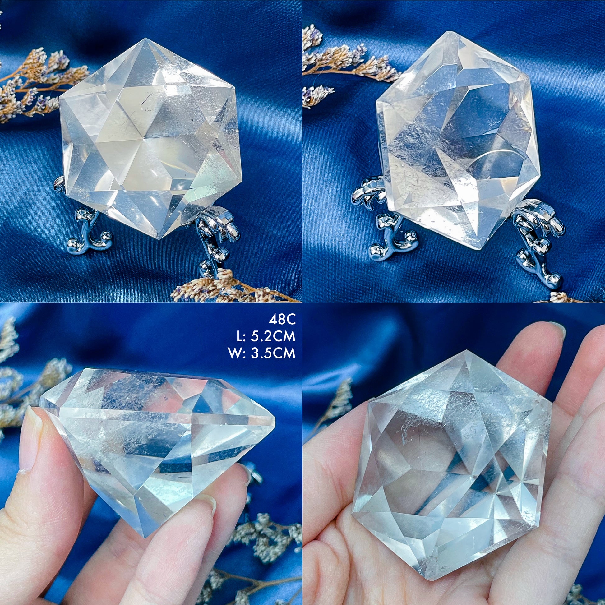 Clear Quartz Diamond