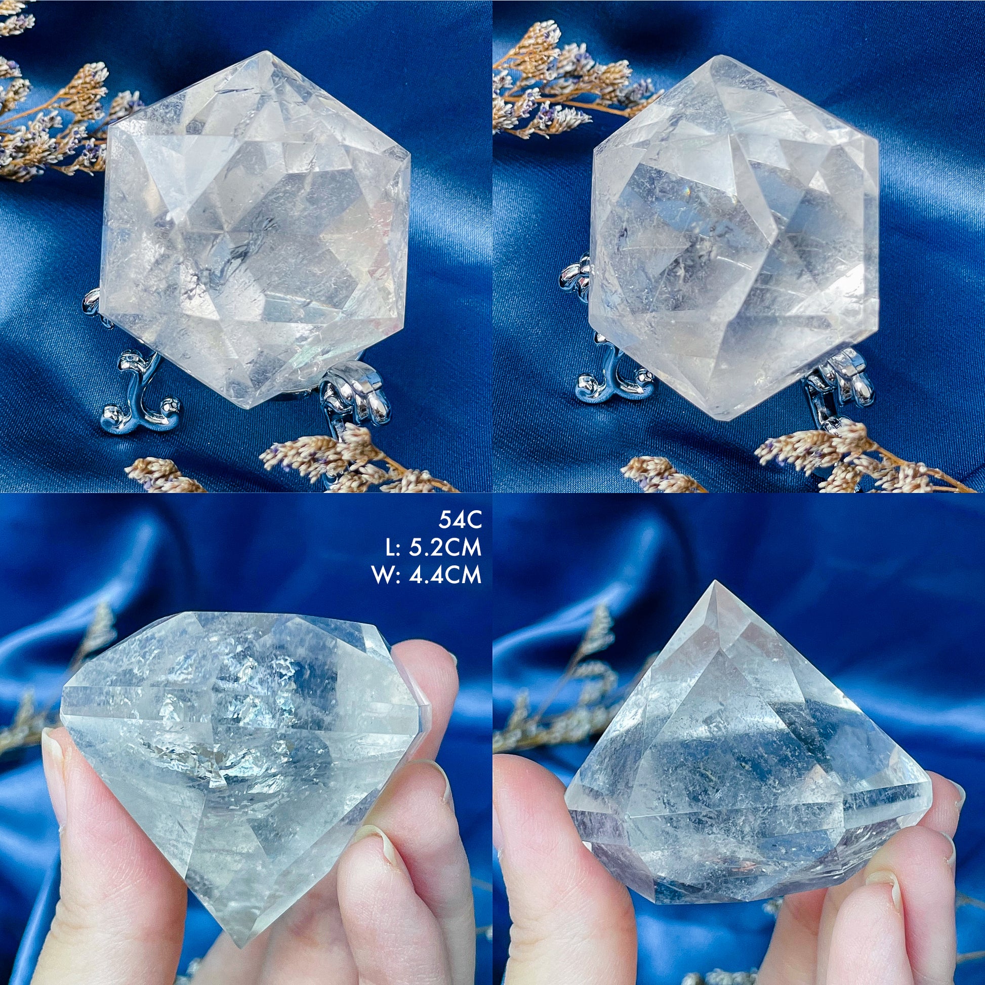 Clear Quartz Diamond