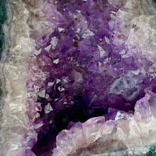 Load image into Gallery viewer, Amethyst Geode Cave with Agate banding
