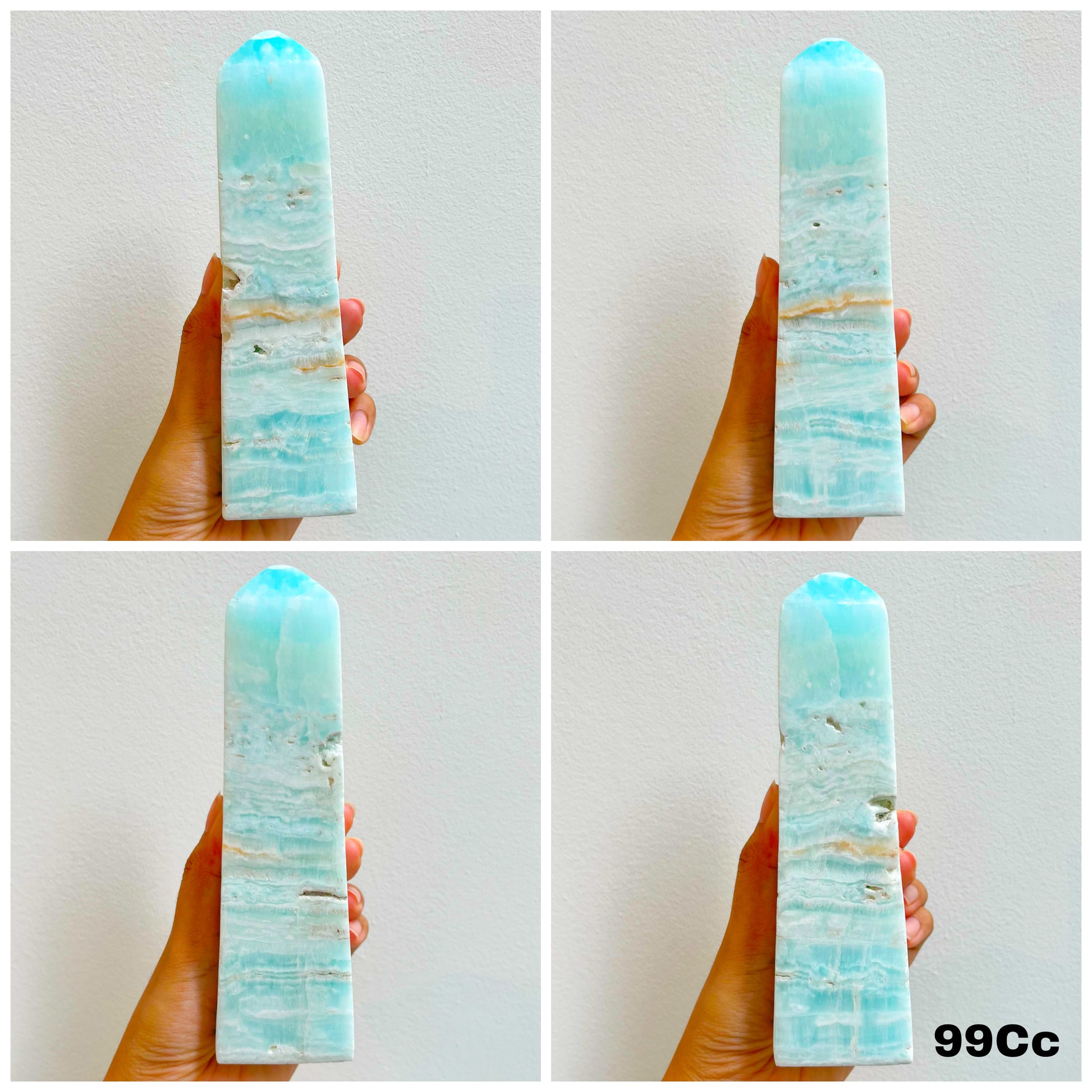 Caribbean Calcite Obelisk