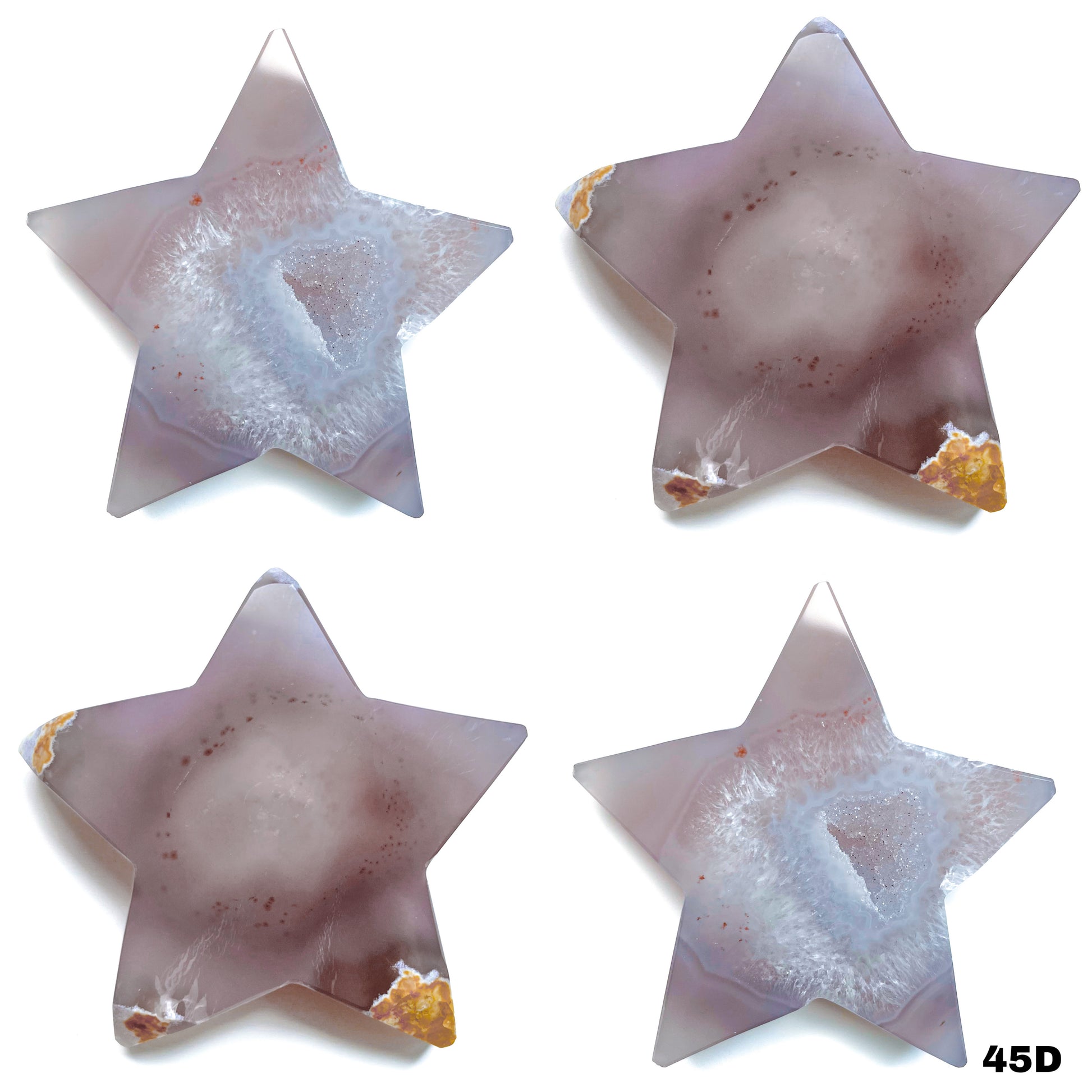 Sparkly Druzy Agate Star