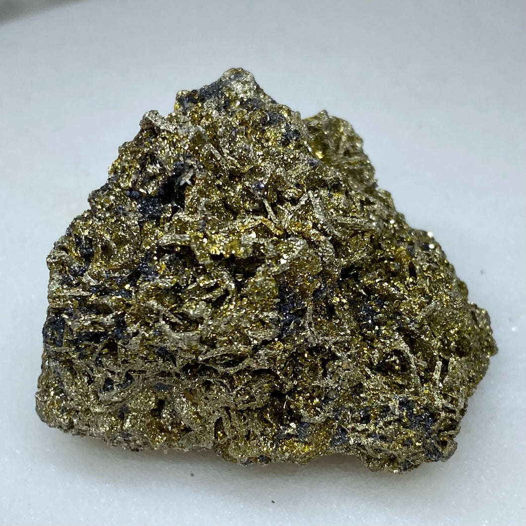 Pseudo Pyrite with Chalcopyrite Specimen PP1