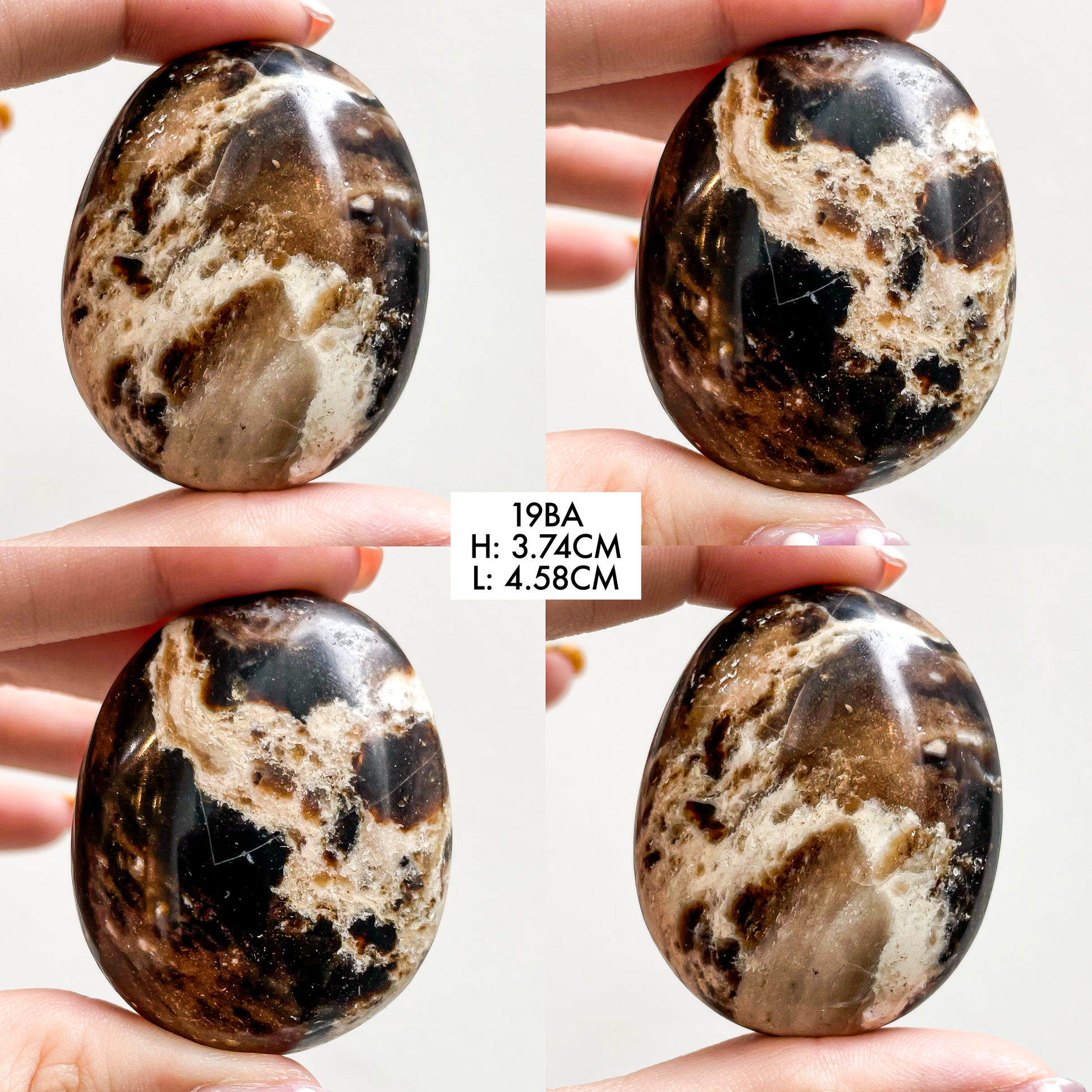 Black Opal Palmstones
