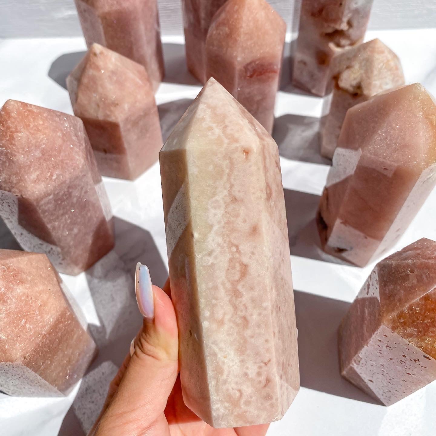 Pink Amethyst Tower E