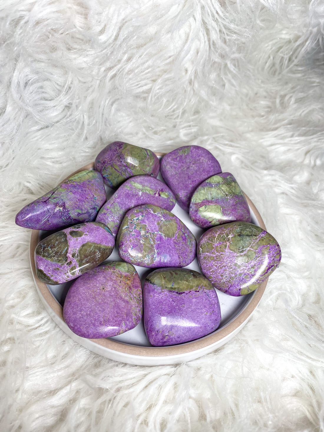 Stichtite with Serpentine / Atlantisite