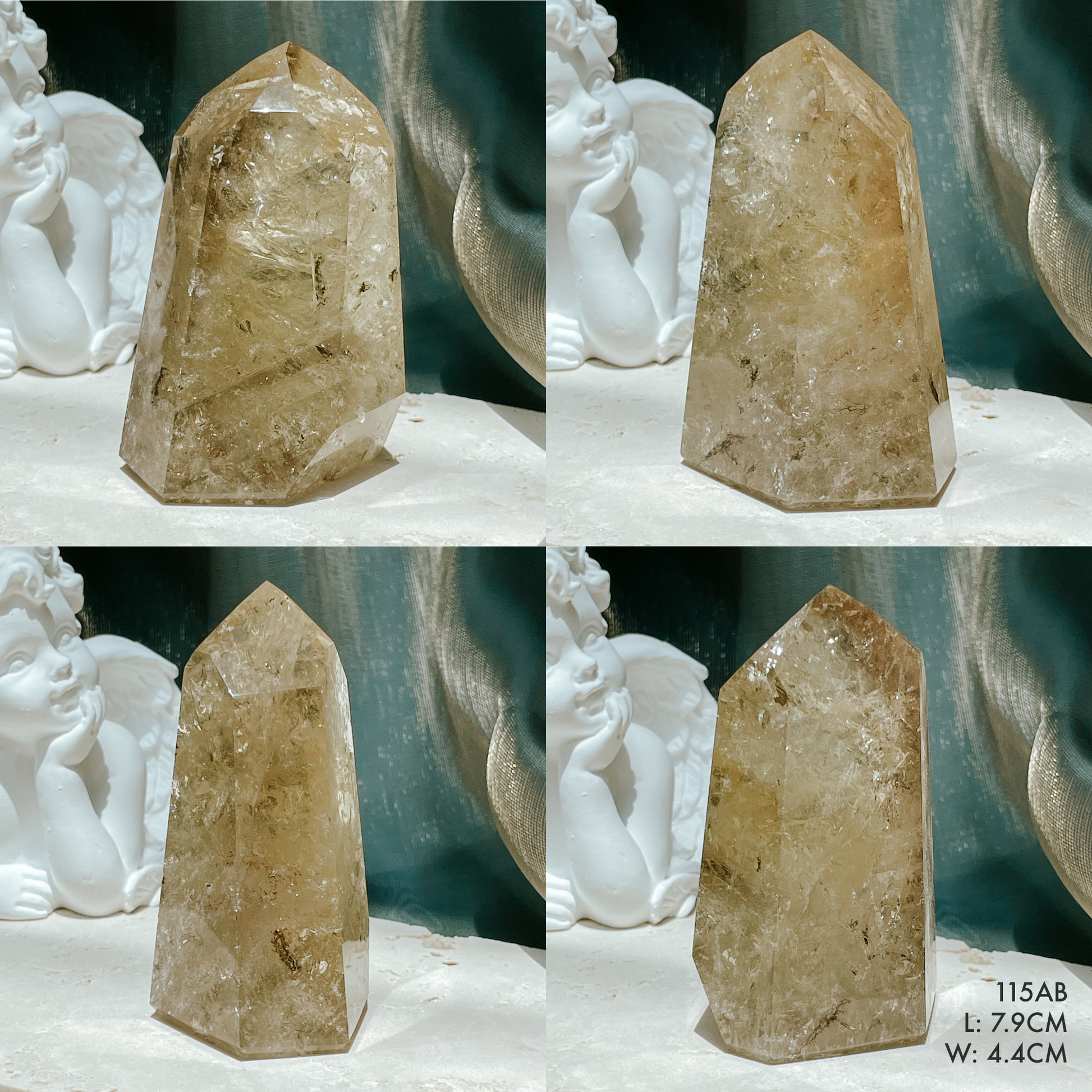 Citrine Towers from Brazil