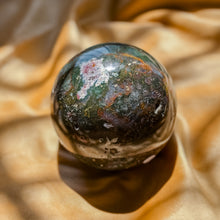 Load image into Gallery viewer, Earthy Ocean Jasper sphere (Large)
