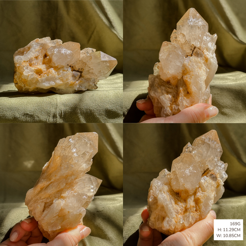 citrine raw cluster from Brazil
