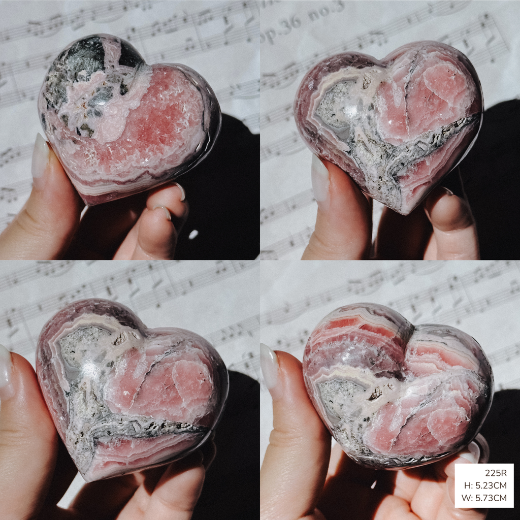 Polished Rhodocrosite from Peru