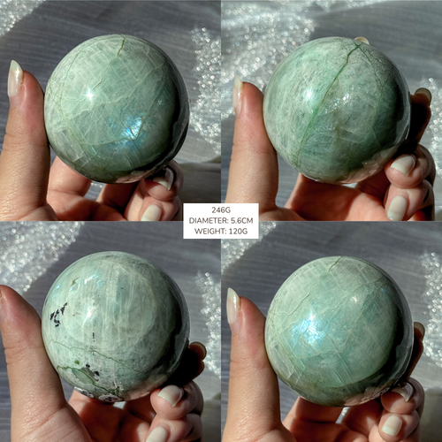 Mystical Garnierite Sphere