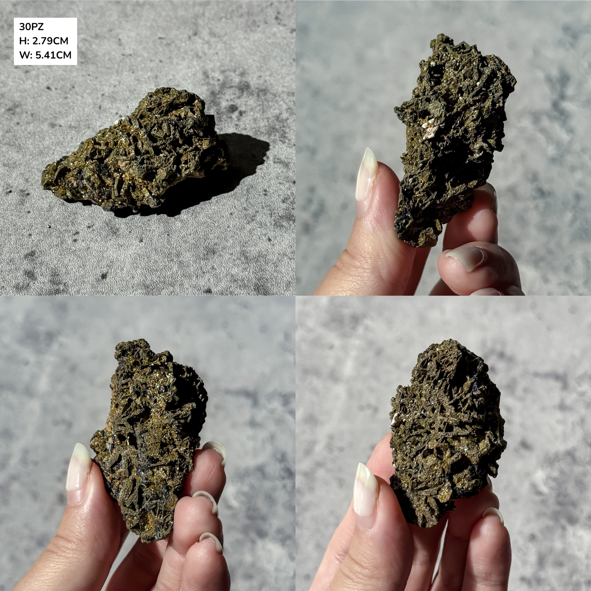 Pseudo Pyrite Clusters