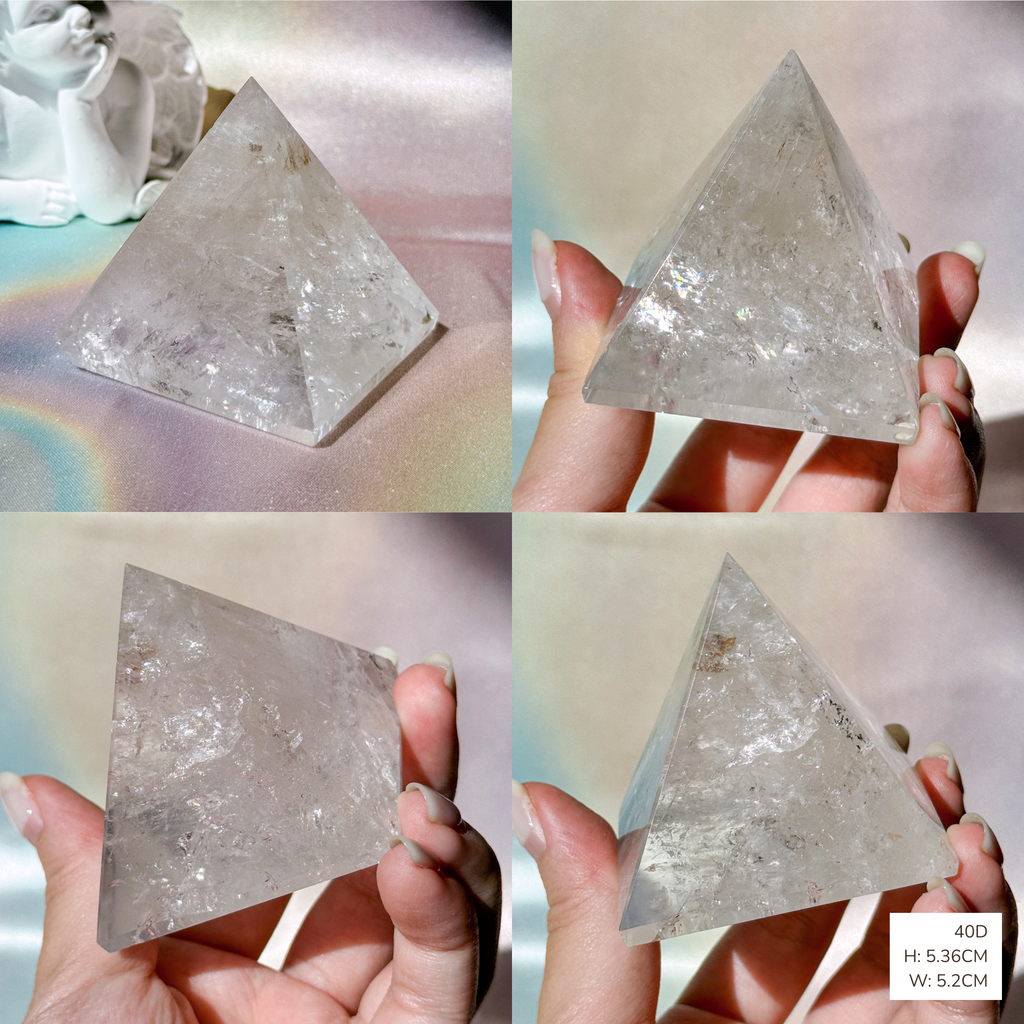 Clear Quartz Pyramid