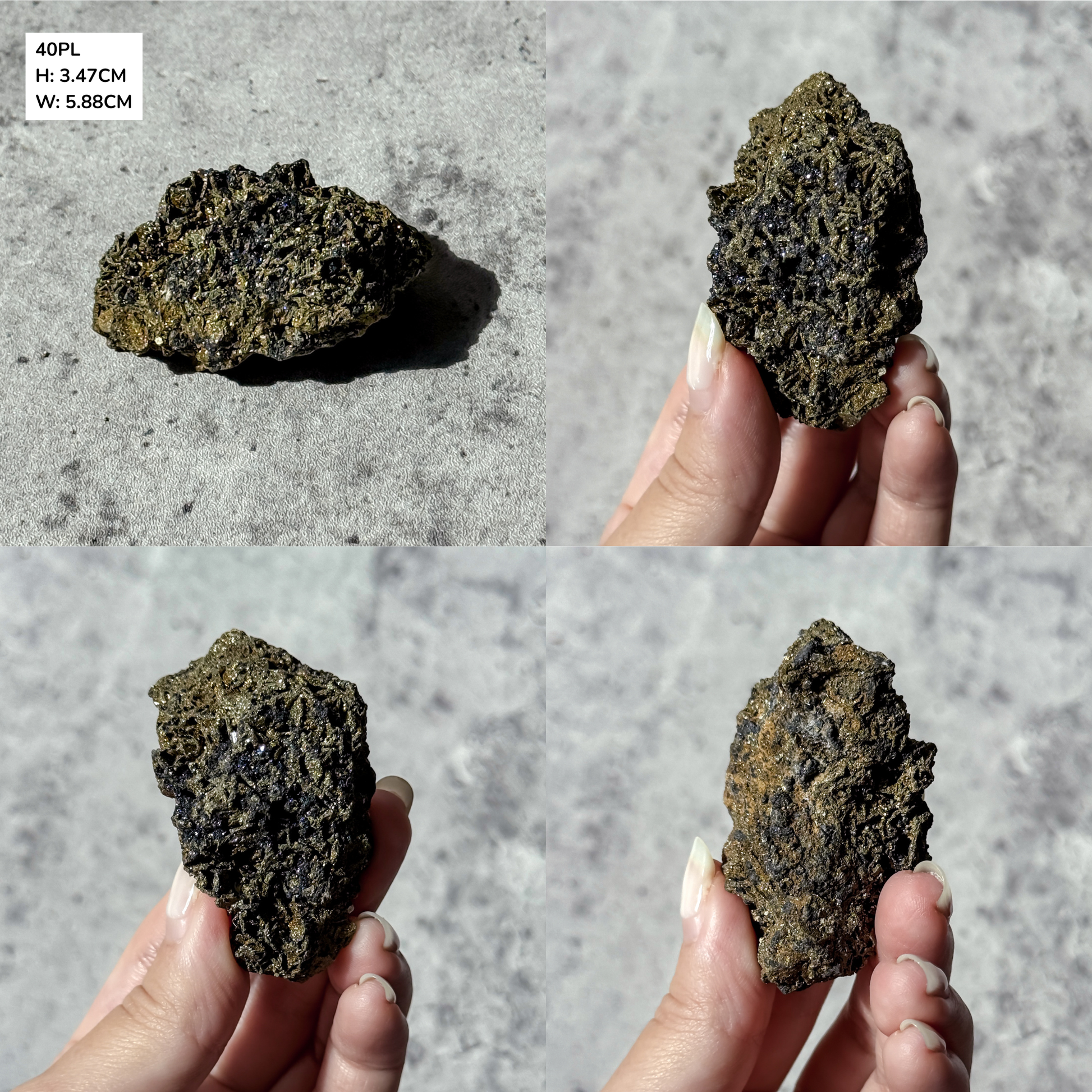 Pseudo Pyrite Clusters