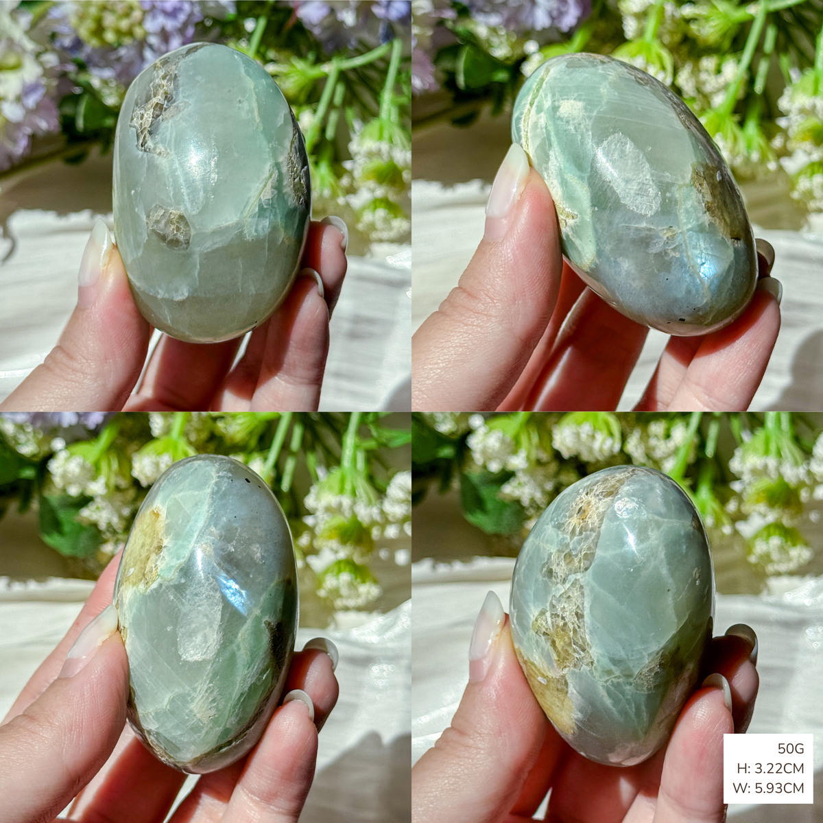 Garnierite Palmstone