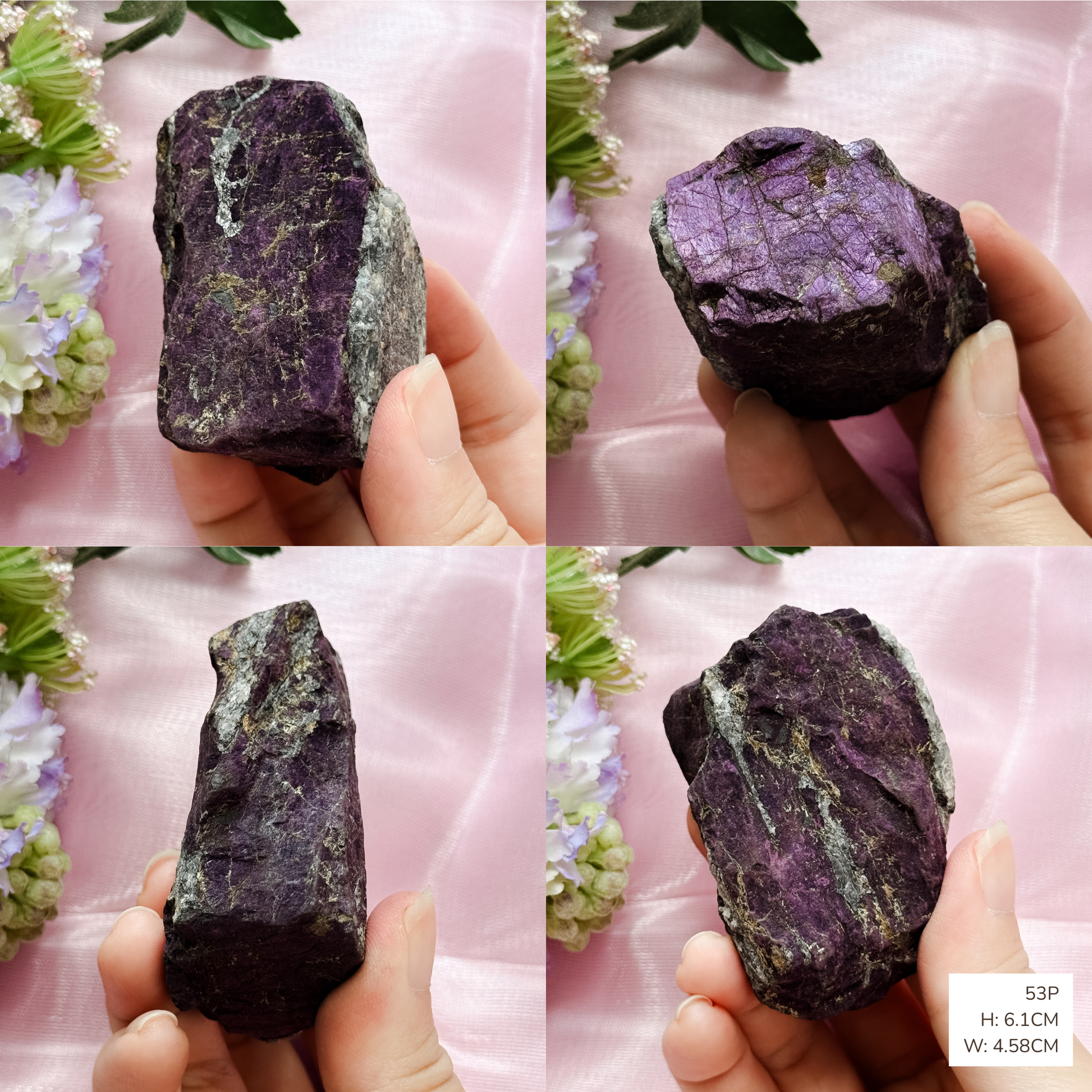 Purpurite Raw Specimens from Namibia