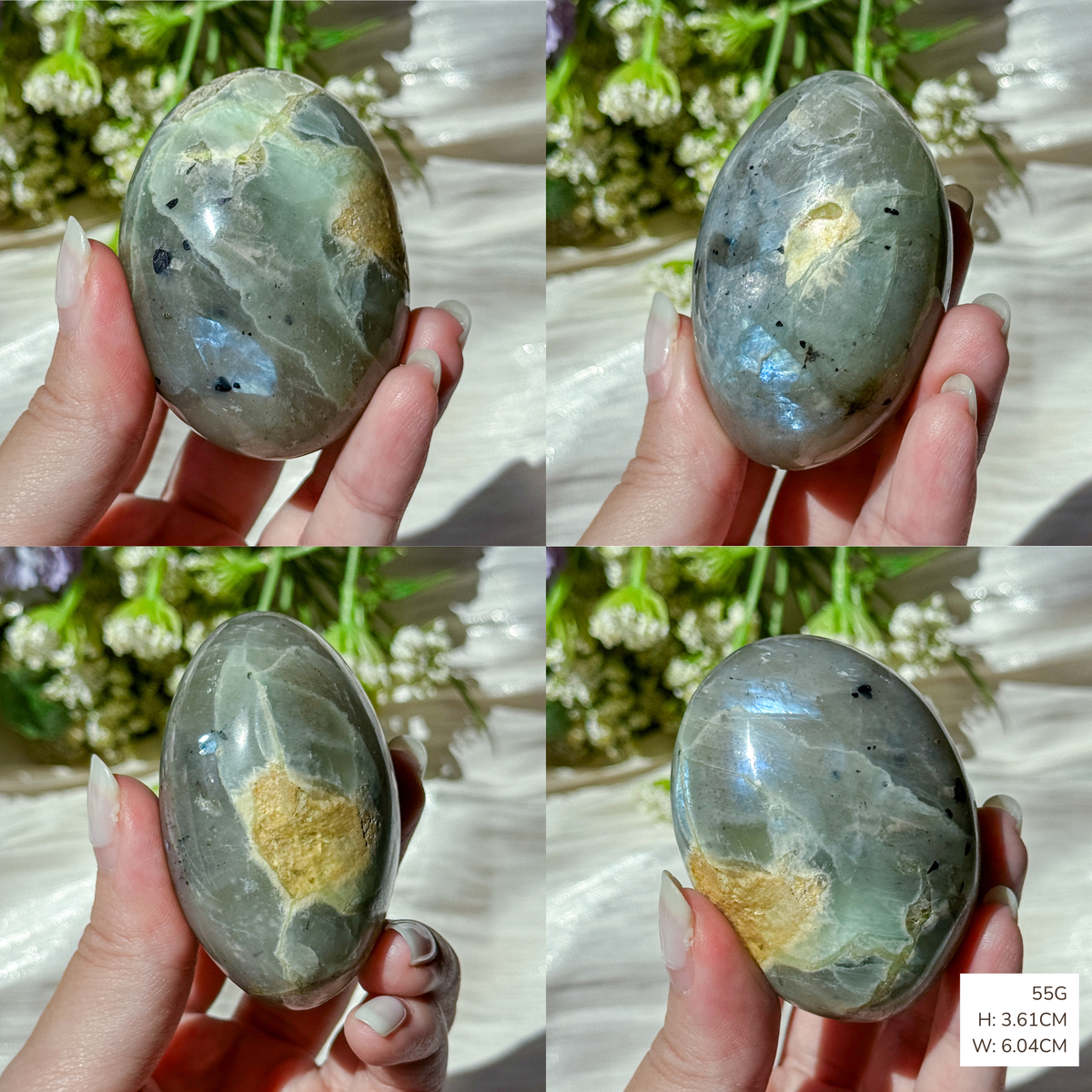Garnierite Palmstone