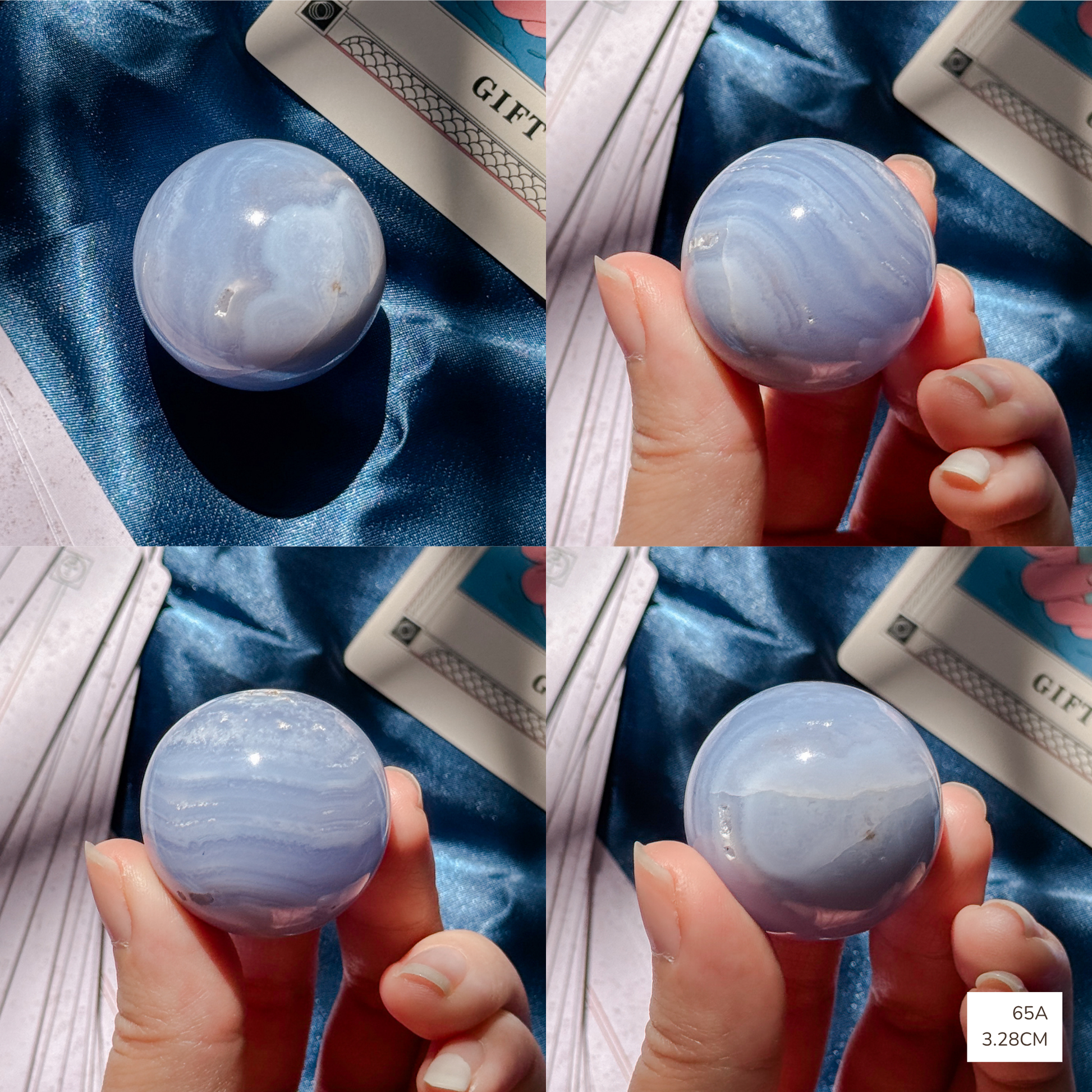 Blue Lace Agate Spheres