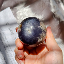 Load image into Gallery viewer, Violet Chalcedony Spheres
