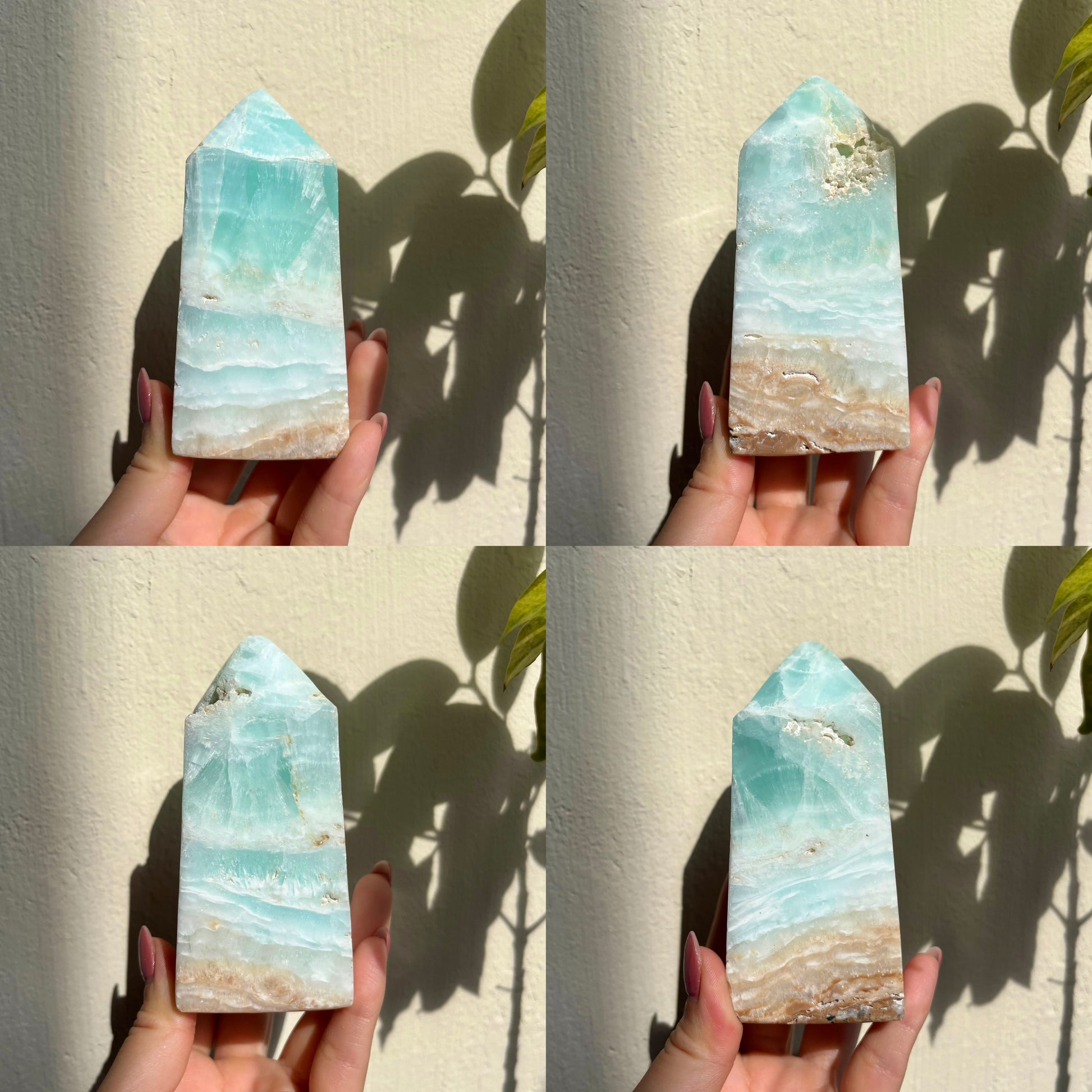 Caribbean Calcite Obelisk