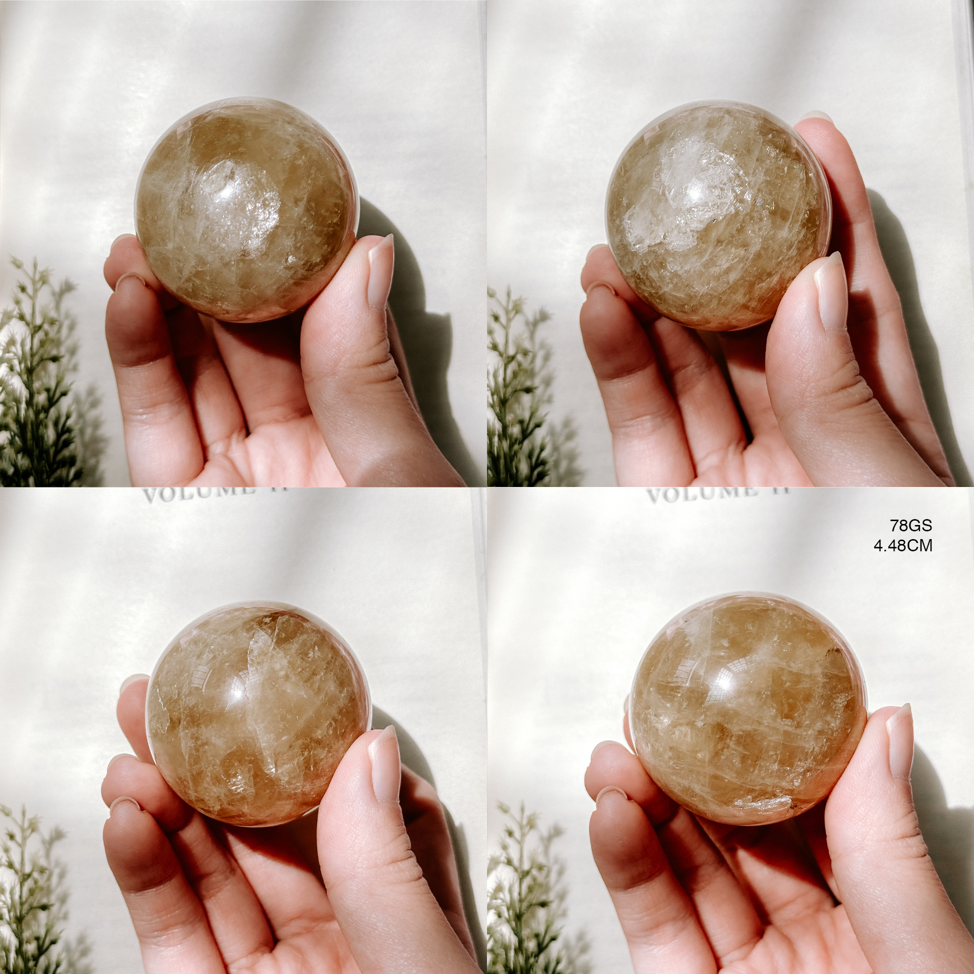 Citrine Sphere