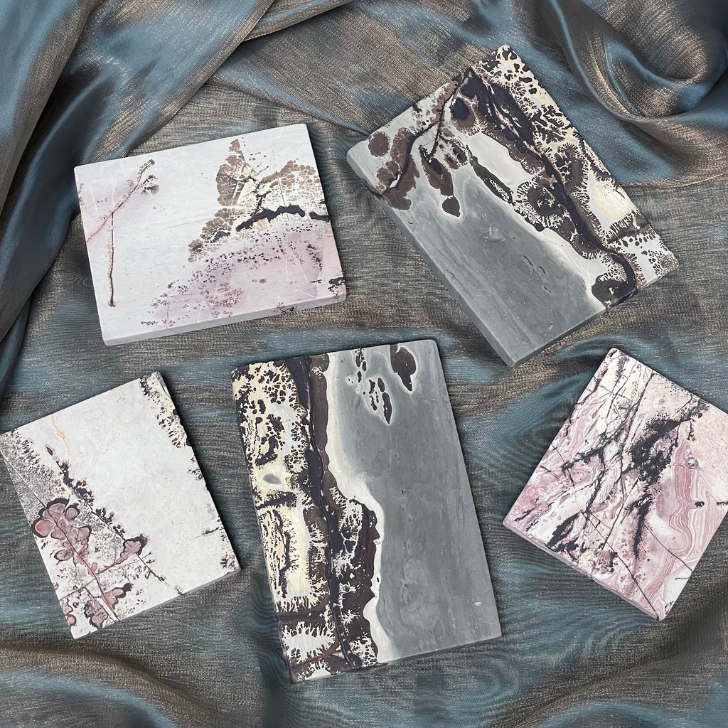 Picture Jasper Slabs with stand