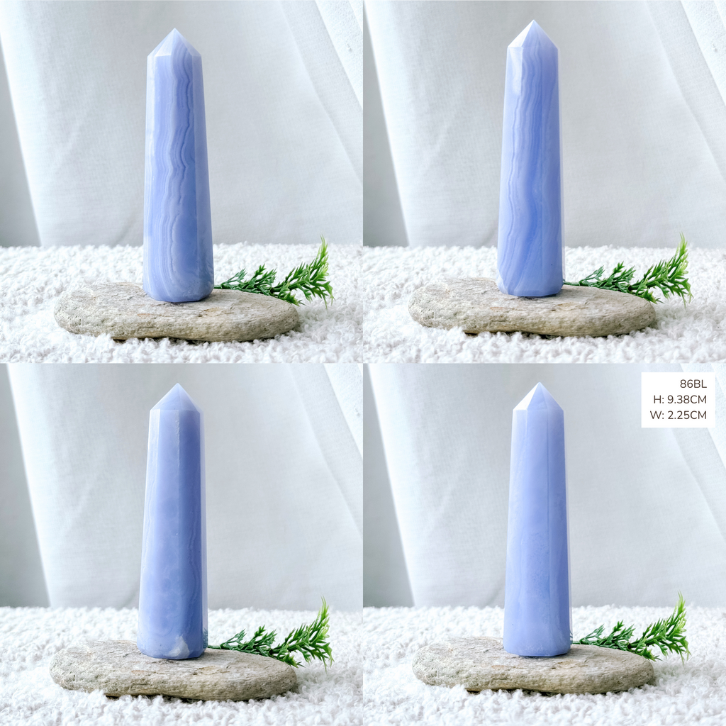 Blue Lace Agate Towers