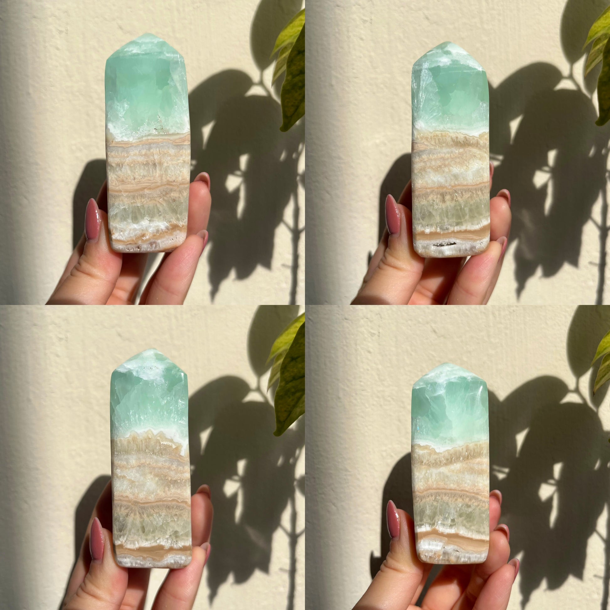 Caribbean Calcite Obelisk