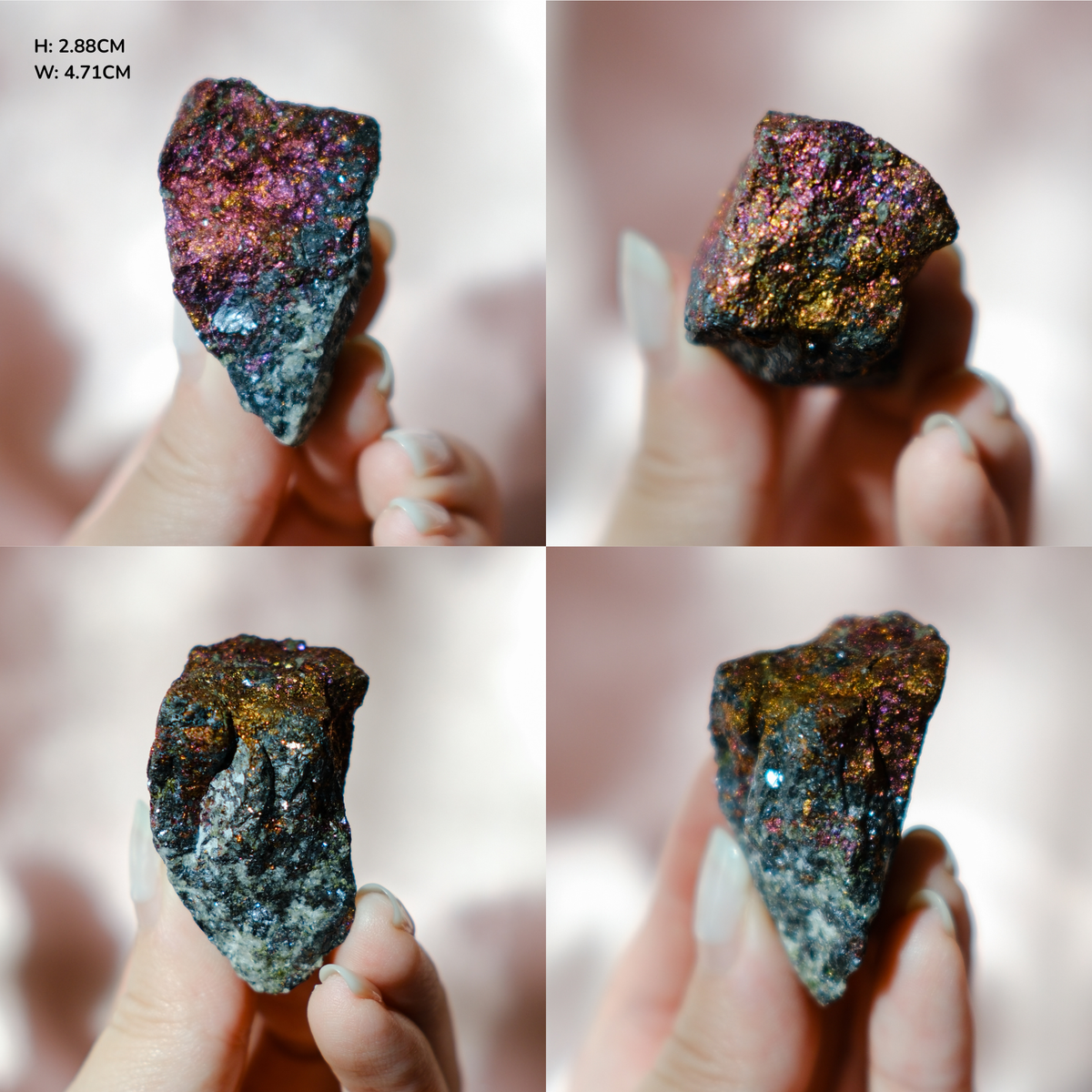 Chalcopyrite or Peacock's Ore Specimen