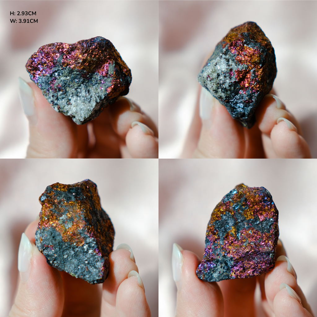 Chalcopyrite or Peacock's Ore Specimen