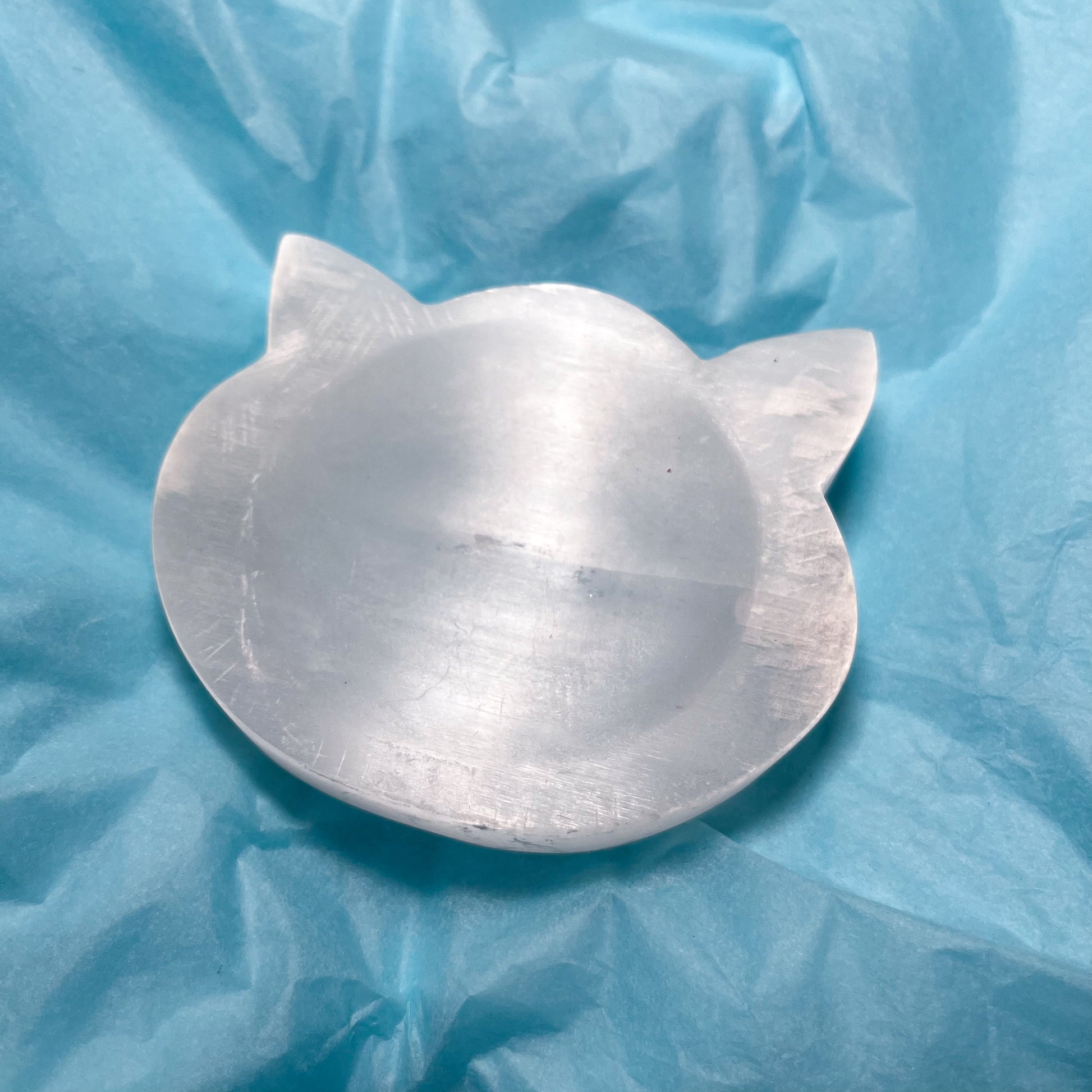 Satin Spar Bowl