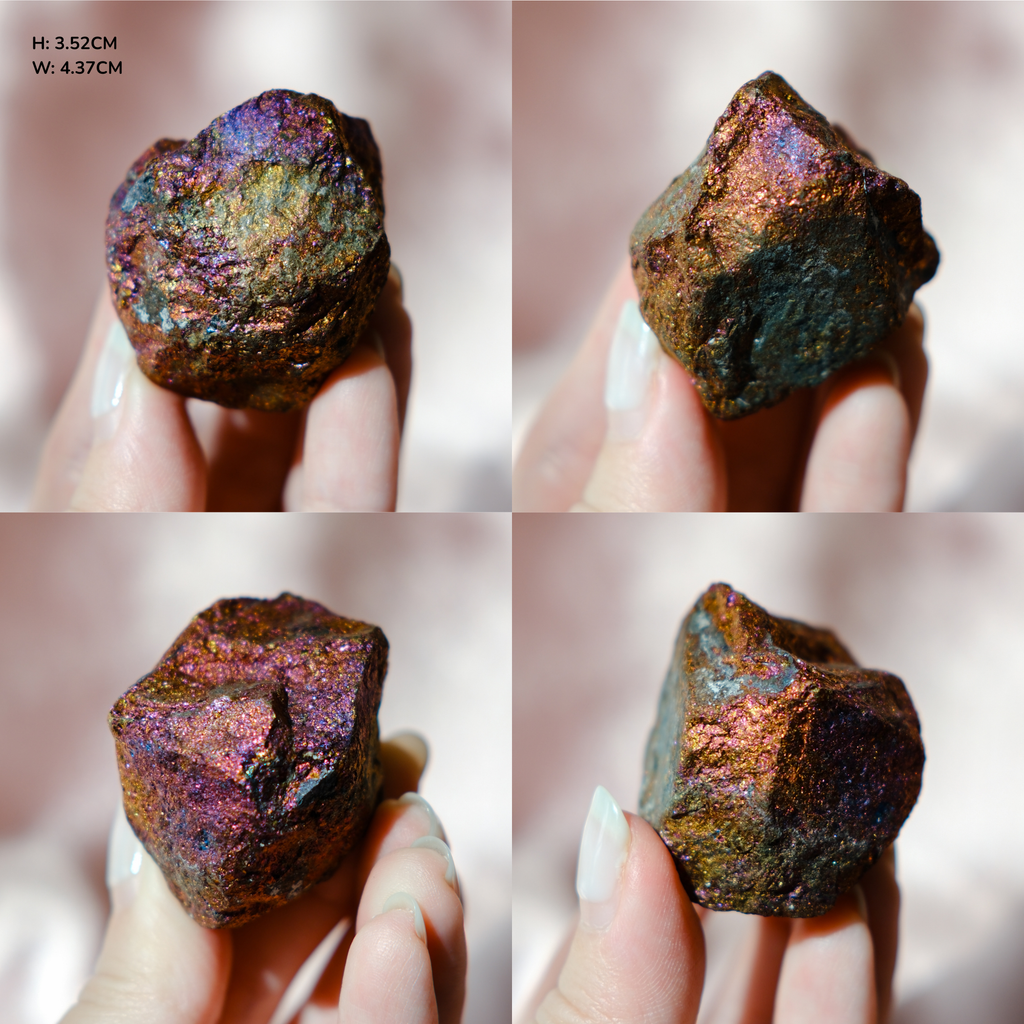 Chalcopyrite or Peacock's Ore Specimen