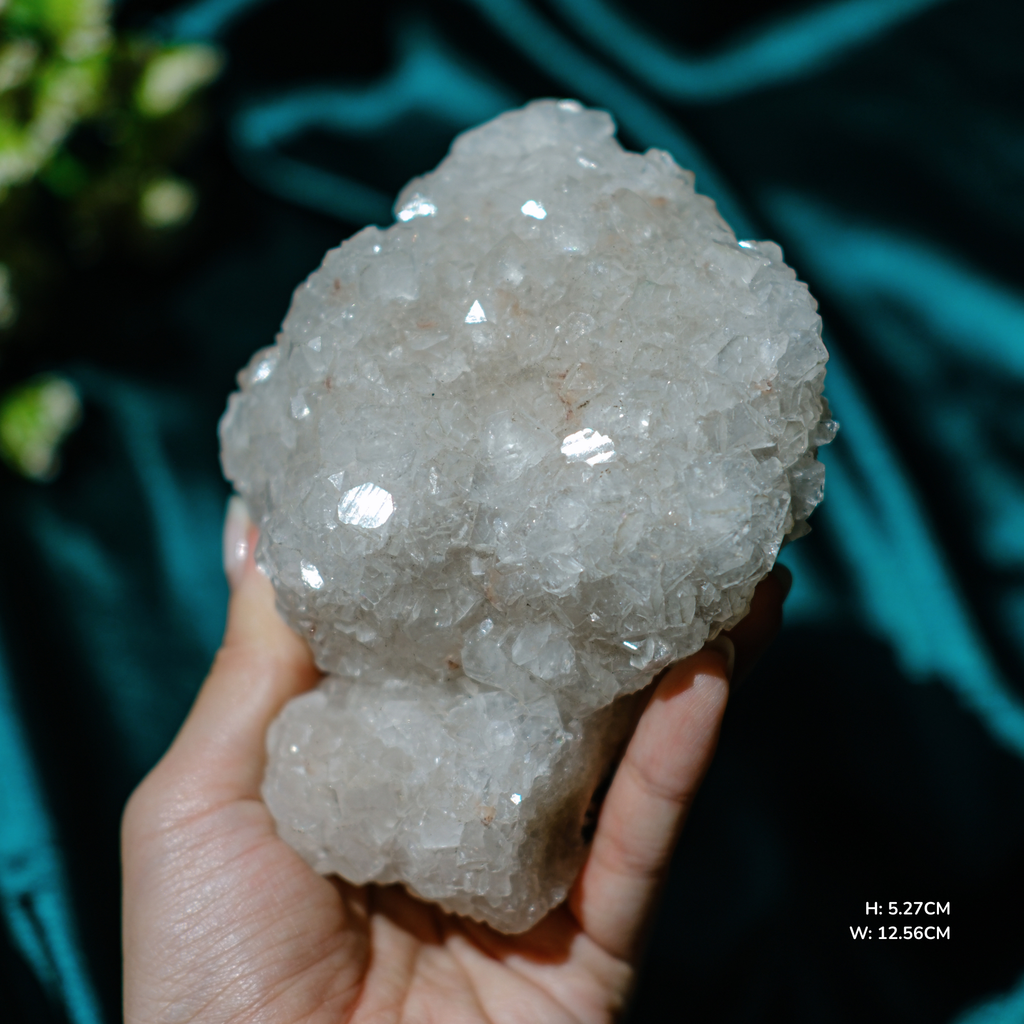 Apophyllite Druzy Cluster