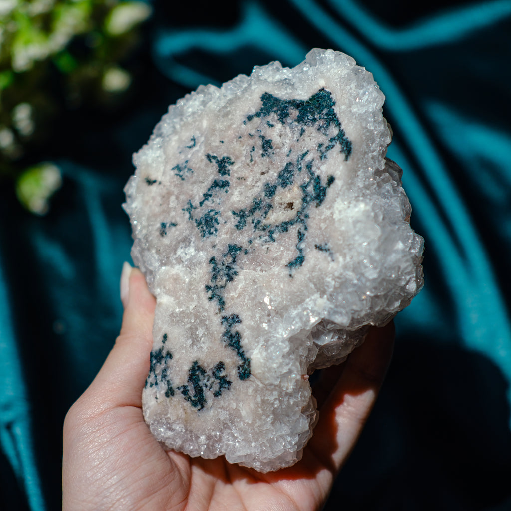 Apophyllite Druzy Cluster