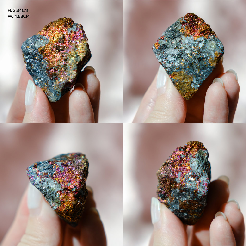Chalcopyrite or Peacock's Ore Specimen