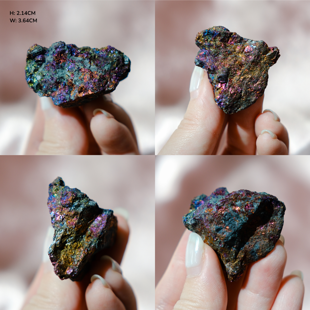Chalcopyrite or Peacock's Ore Specimen