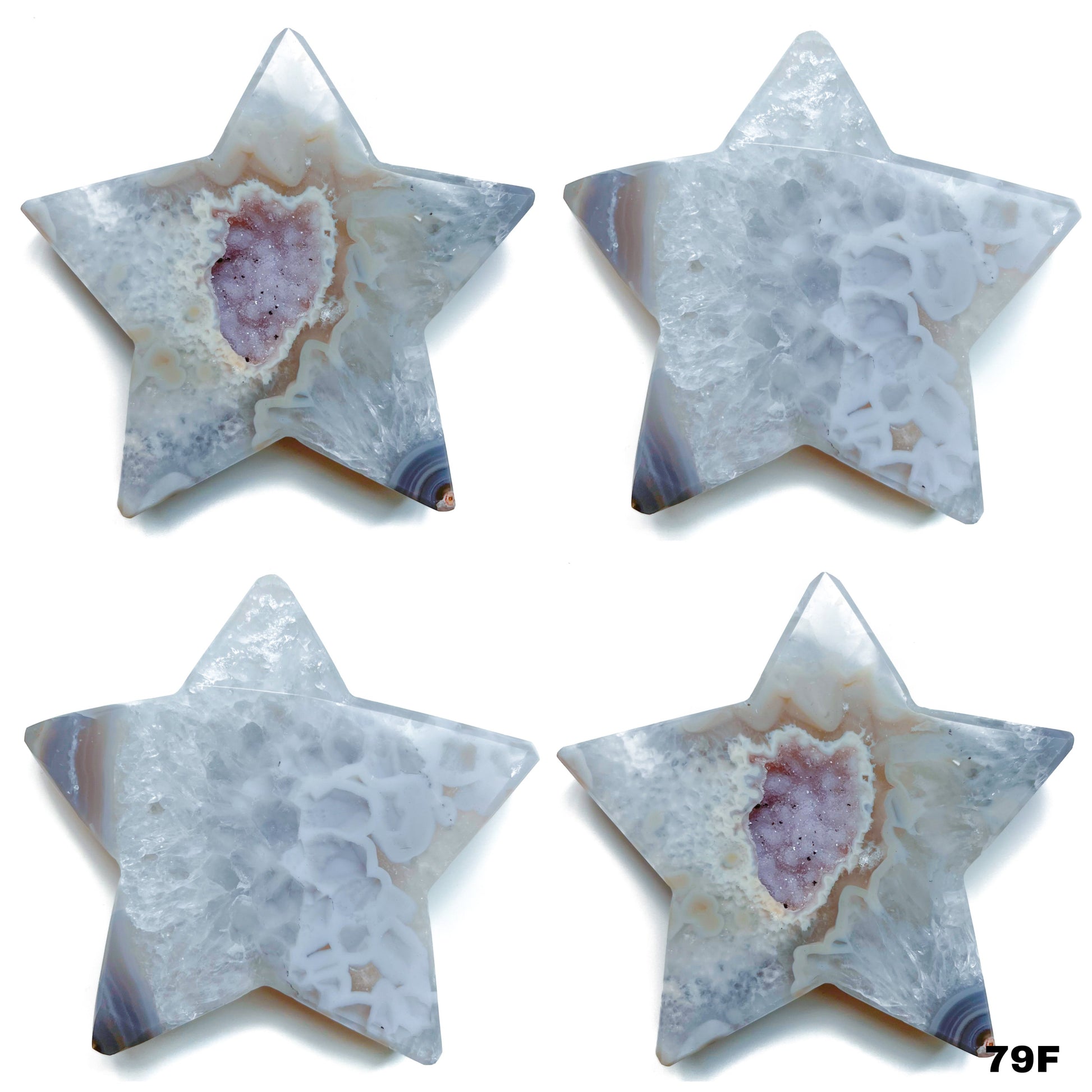 Sparkly Druzy Agate Star
