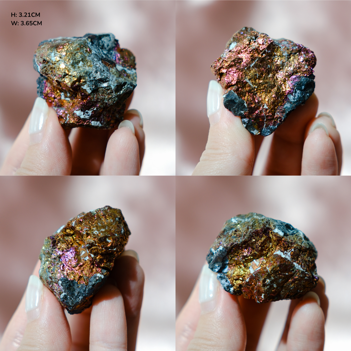 Chalcopyrite or Peacock's Ore Specimen