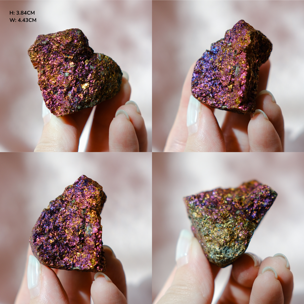 Chalcopyrite or Peacock's Ore Specimen