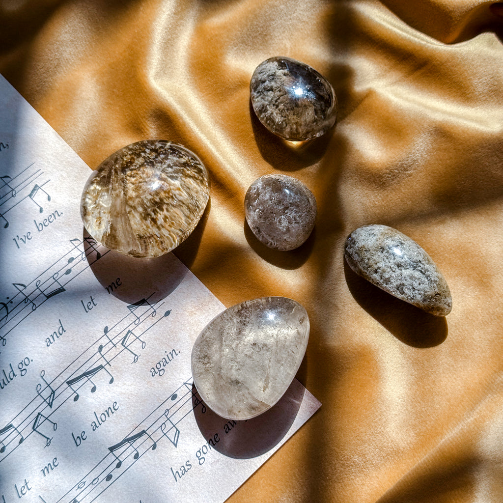 Lodolite Garden Quartz Lenses