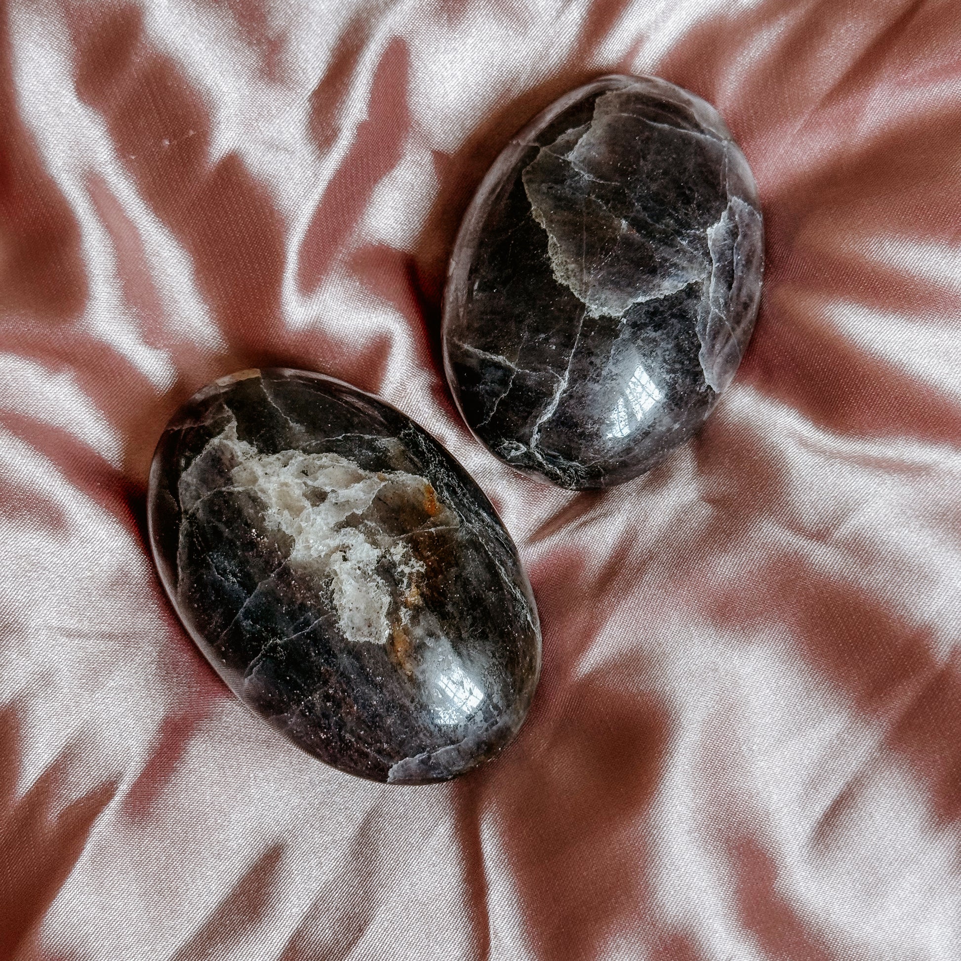Iolite with Sunstone Palms