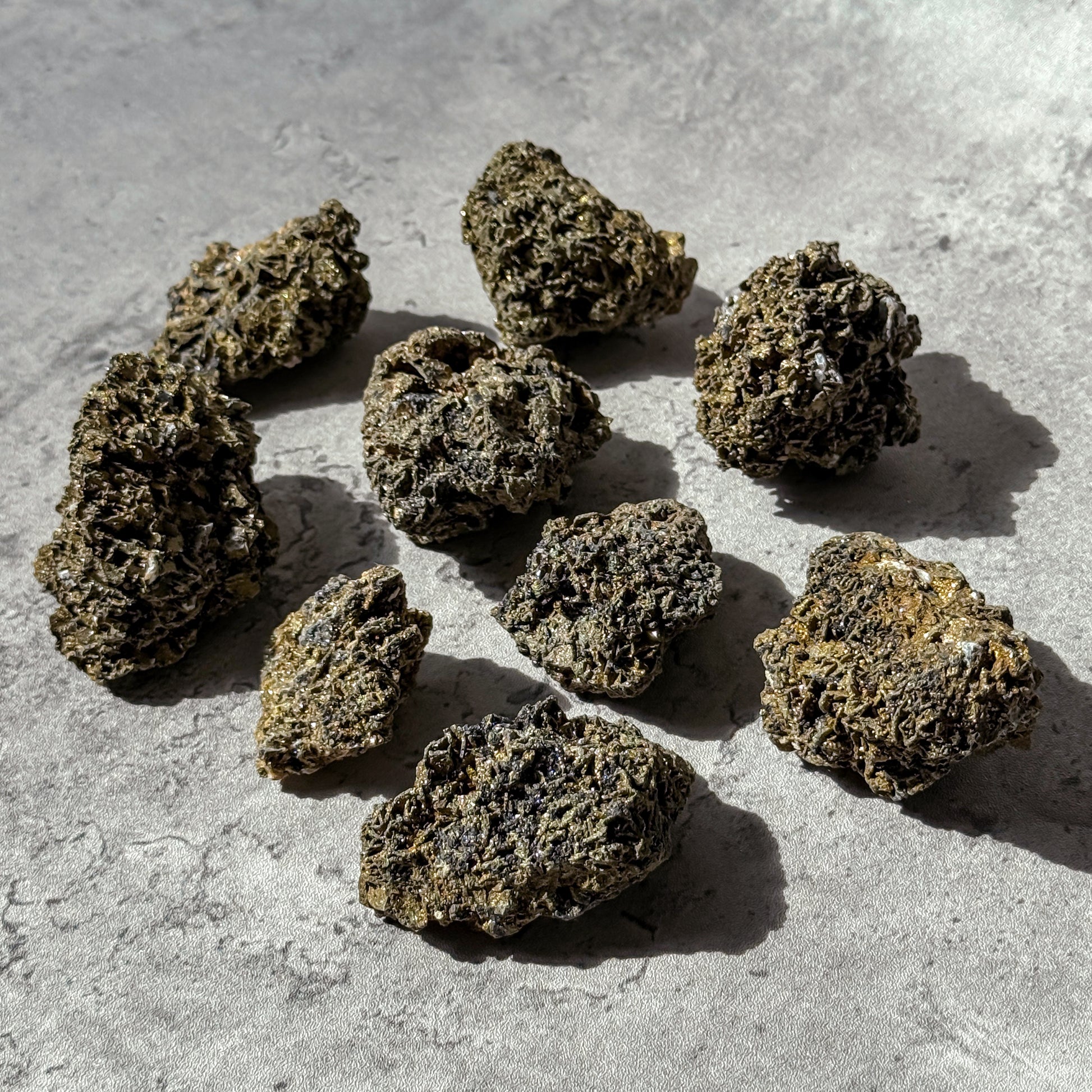 Pseudo Pyrite Clusters