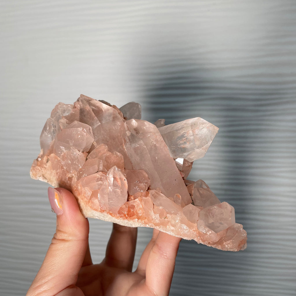 Samādhi Pink Himalayan Nirvana Record Keeper Quartz Cluster