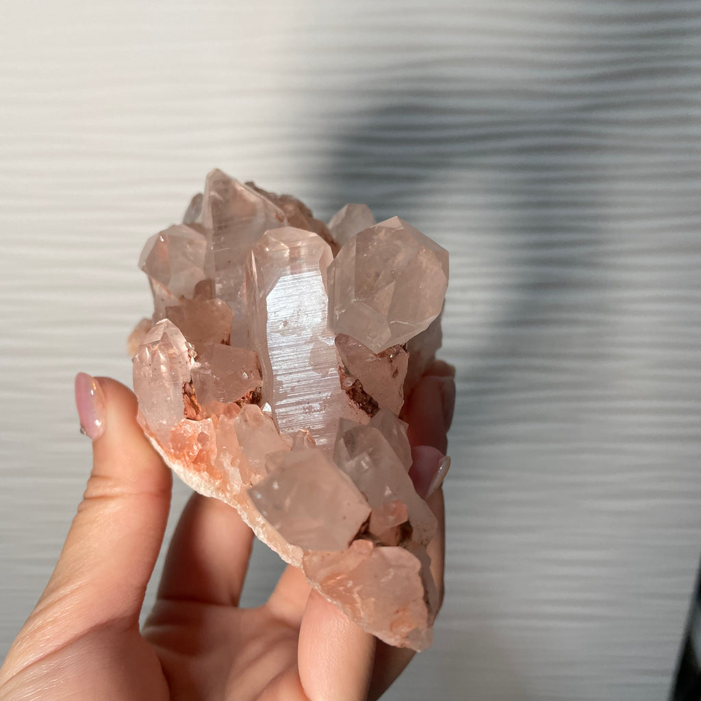 Samādhi Pink Himalayan Nirvana Record Keeper Quartz Cluster