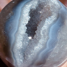 Load image into Gallery viewer, Huge Druzy Agate sphere
