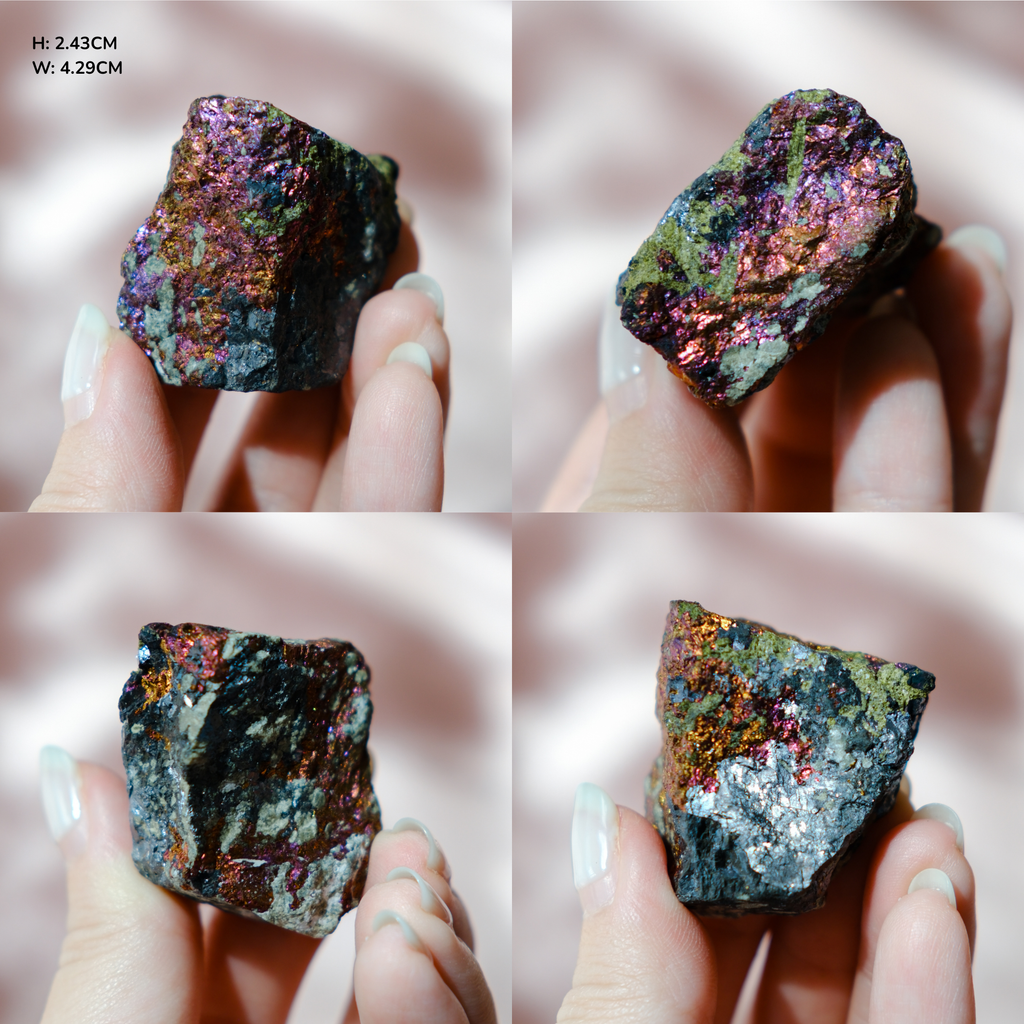 Chalcopyrite or Peacock's Ore Specimen